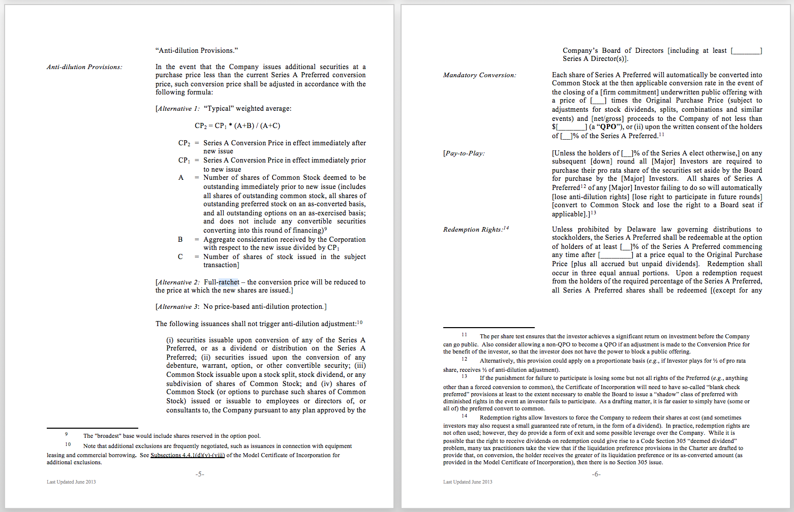 Common Term Sheet Pitfalls Toptal