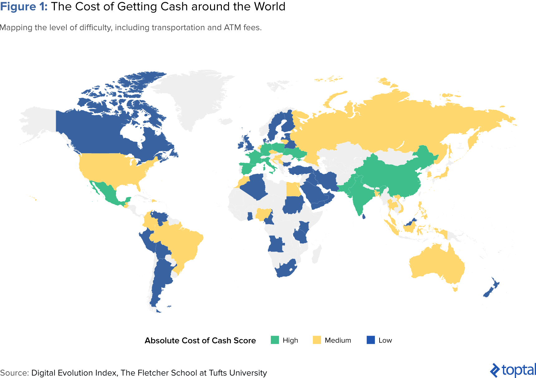 The Cost of Getting Cash around the World