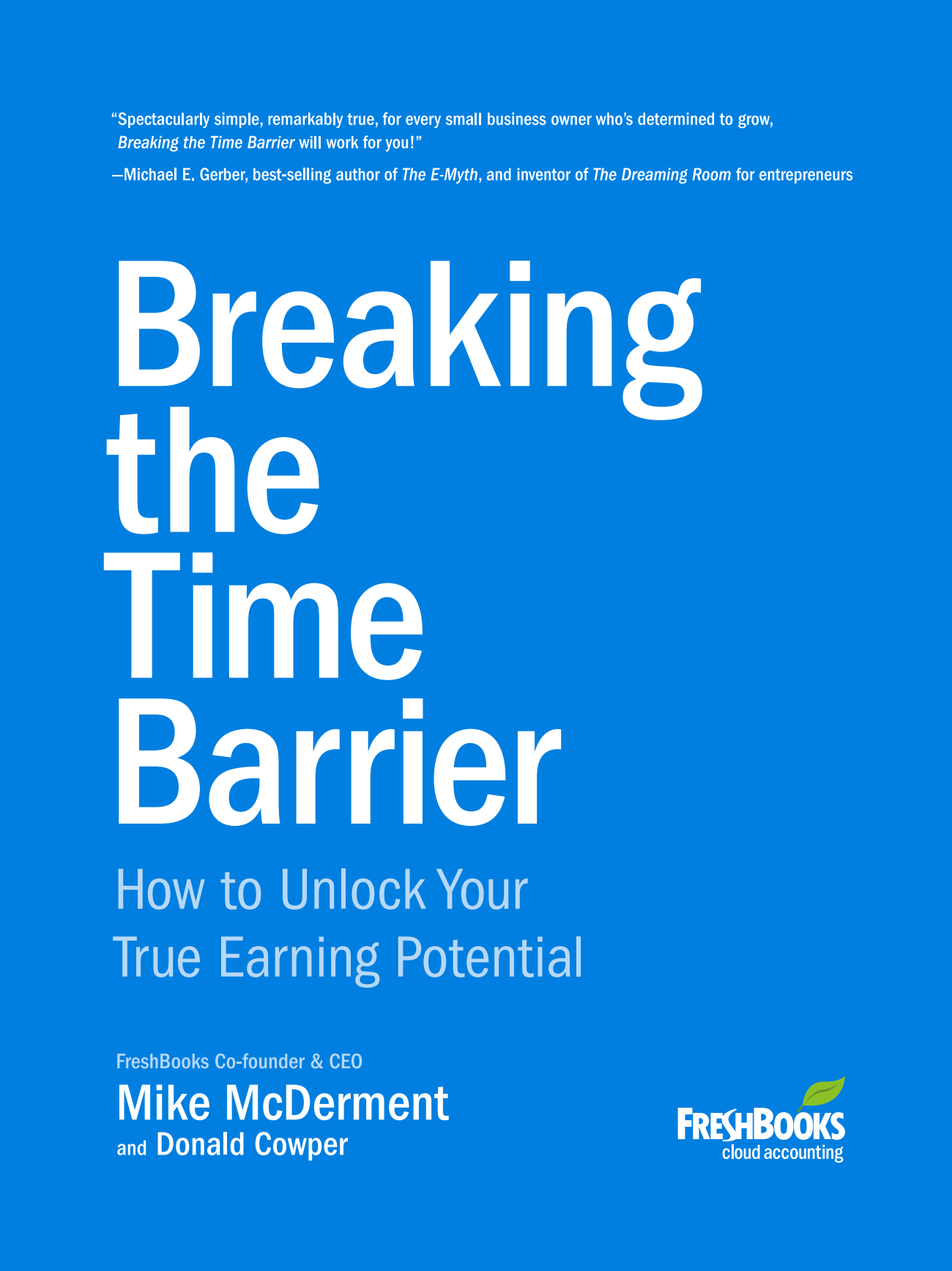 Breaking the Time Barrier — Mike McDerment and Donald Cowper