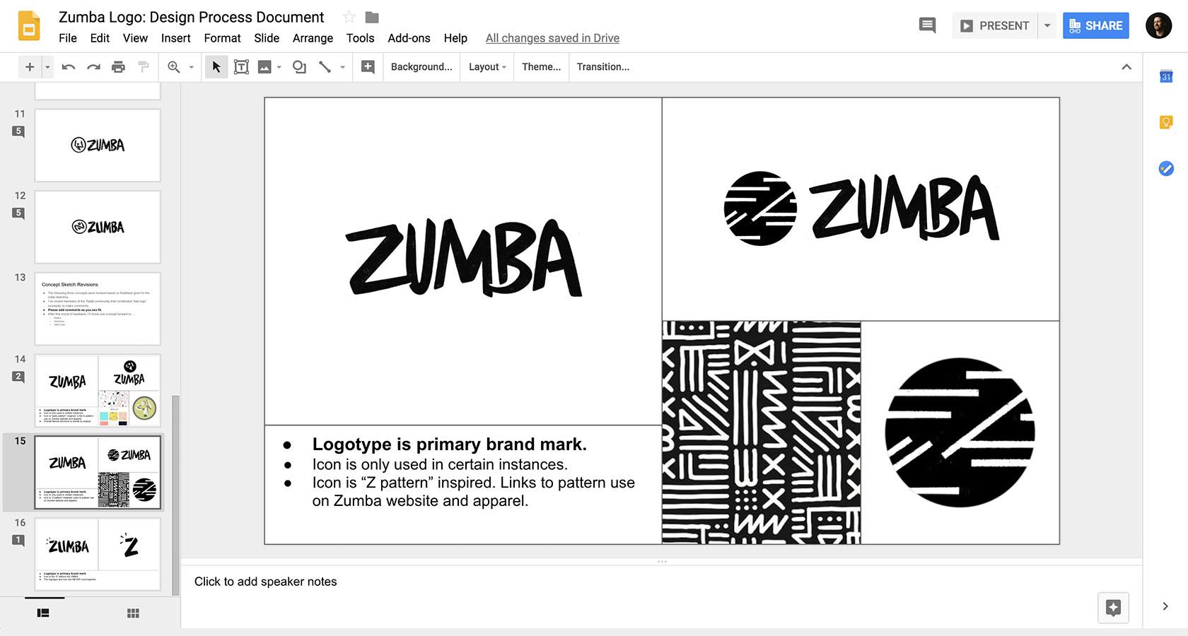 Case study of logo redesign