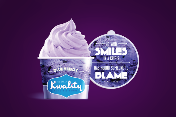 Kwality Ice Cream | Branding and Typography