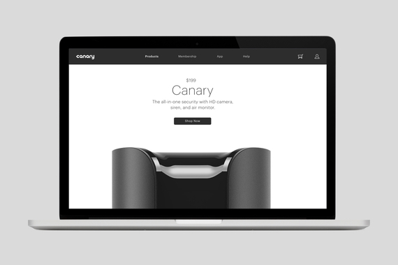 Canary Web Experience