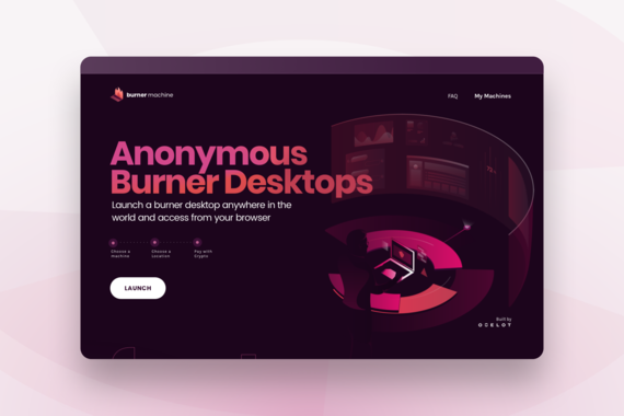 Burner Machine | Web, UX, UI Design