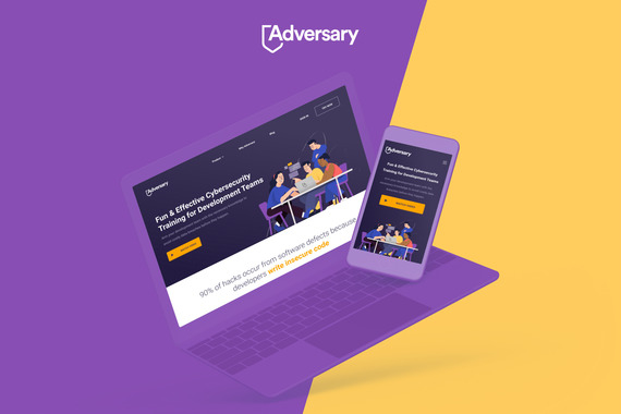 Adversary | Responsive Website and Platform Design