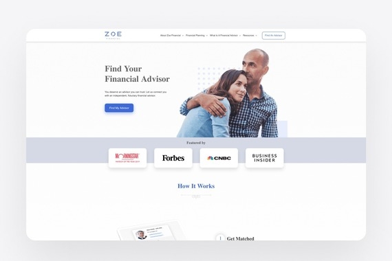 Marketing Website for Financial Services Company