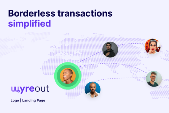 Logo and Landing Page Design for Wyreout