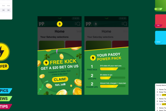 UI/UX Design and Strategy for Paddy Powers Sports Betting Platform