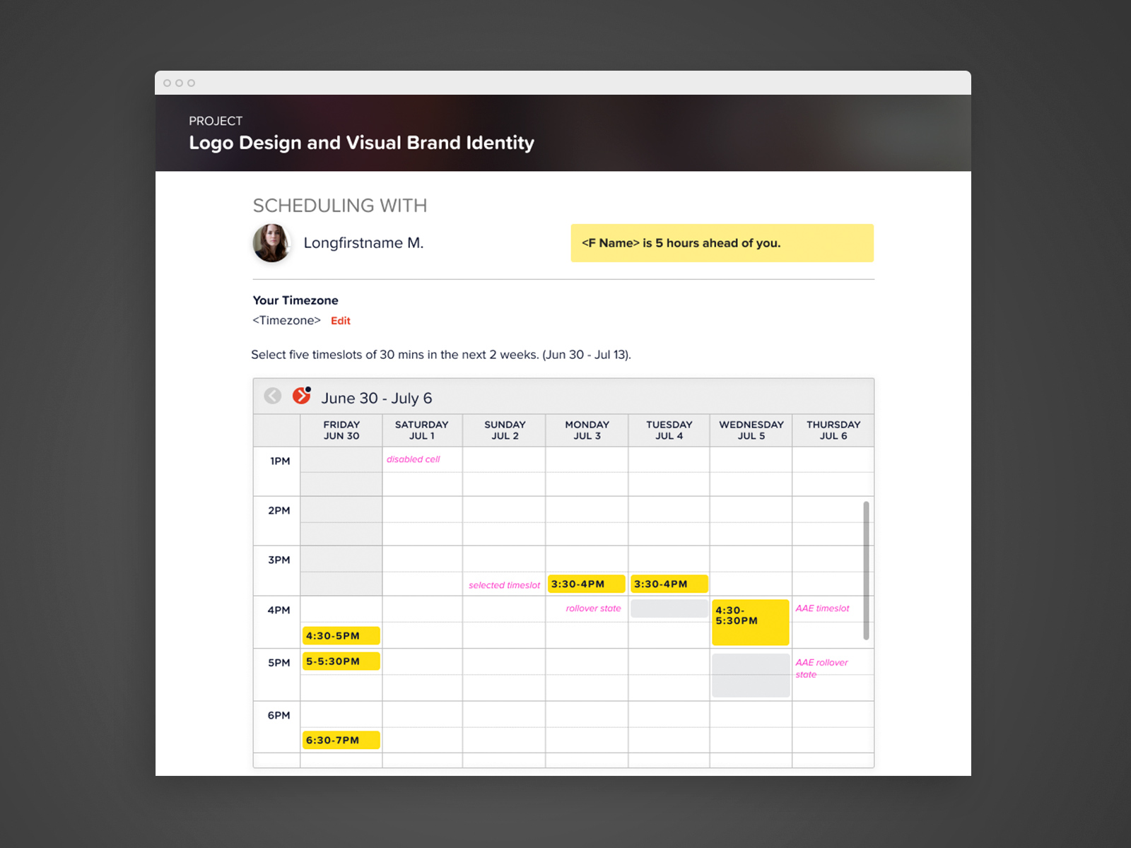 Calendar & Scheduler